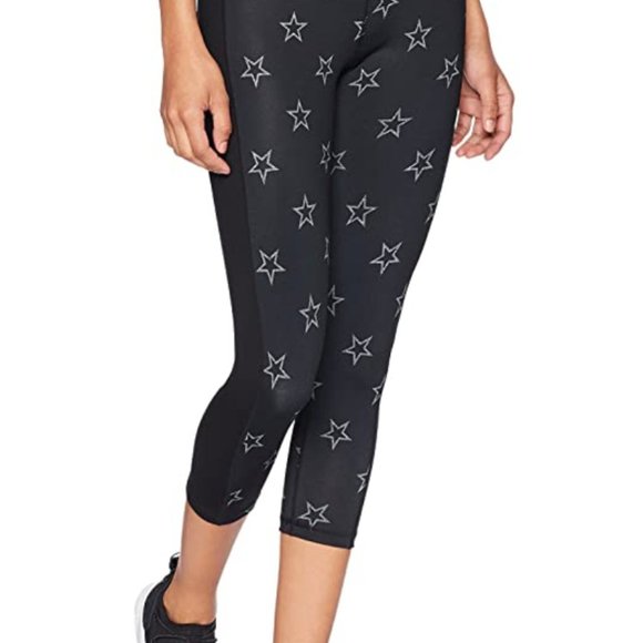 NWT Starter Dri-Star High Waisted Star Cropped Leggings - Size Medium - … - Picture 4 of 9